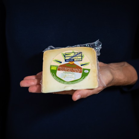 Organic mature Pecorino Sardo cheese PDO - 200g