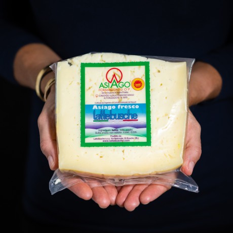 Fresh Asiago Cheese PDO - 400 g Lattebusche - 1