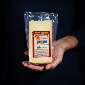 Gereifter Piave-Käse Goldverzierung g.U. - 300 g