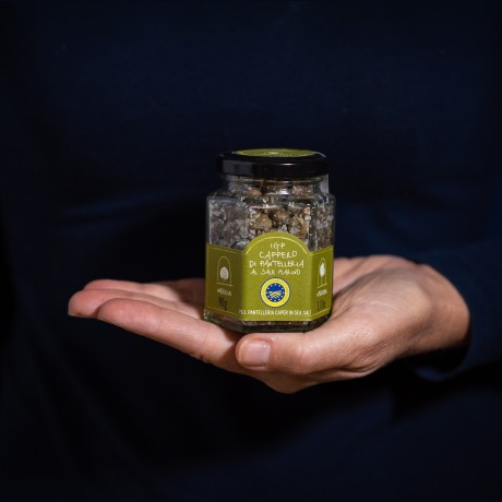 Kapern aus Pantelleria g.g.A. in Meersalz - 90 g La Nicchia - 1