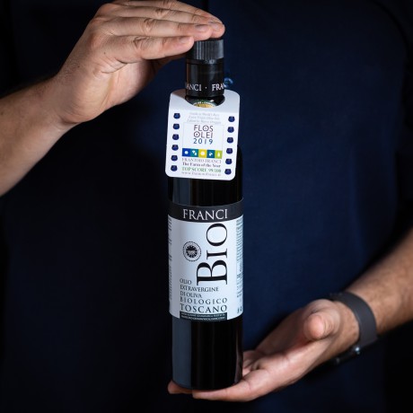 Toskanisches Natives Olivenöl extra BIO g.g.A. - 500 ml Frantoio Franci - 1
