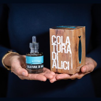 Colatura di alici di Cetara (bottiglietta in vetro con dosatore) - 50ML