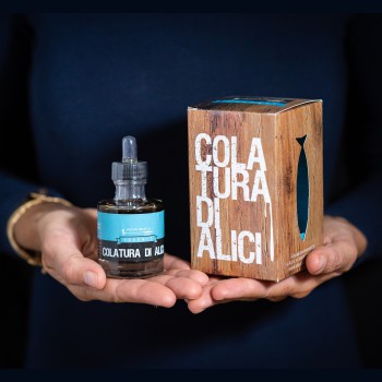 Colatura di alici from Cetara (Italian anchovy sauce) - (in glass dropper bottle) - 50ML