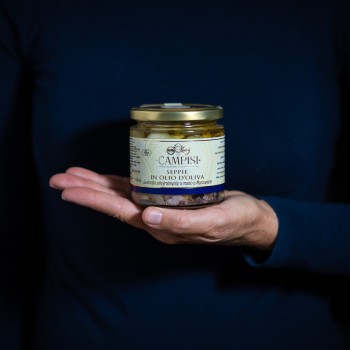 Cuttlefish in Olive Oil - 220g Campisi - 1