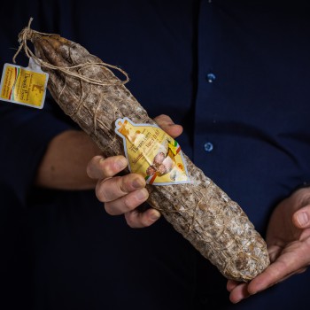 Salame di Varzi g.U. - klein, mit genähten Wursthüllen - 1 kg