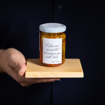 GERÖSTETE PAPRIKASCHOTEN MIT ROSMARIN IN ÖL EINGELEGT - 140 G Nonno Andrea - 1