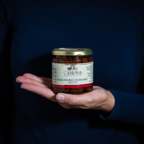 Pomodoro Ciliegino Secco Sott'Olio - ​190gr Campisi - 1