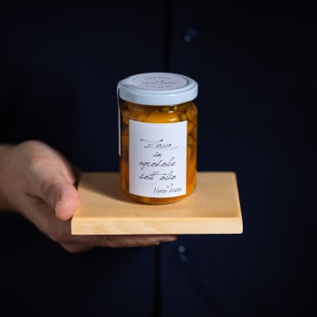 SWEET AND SOUR PUMPKIN PACKED IN OIL - 140G Nonno Andrea - 1