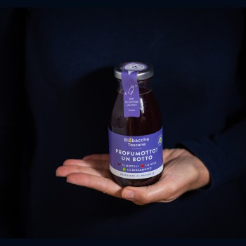 „Profumotto? Un Botto“ (Heidelbeeren, Apfel, Bergamotte) - BIO - 250 ml BioBacche Toscane - 1
