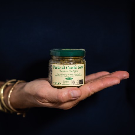Pesto aus Palmkohl Bio - 85 g Radici - 1