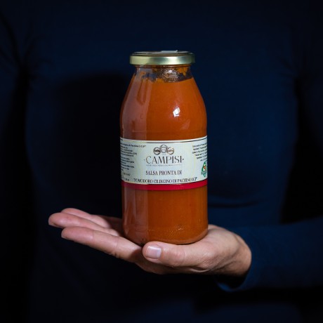 Pachino-Kirschtomaten-Sauce g.g.A., servierfertig - 660 ml Campisi - 1