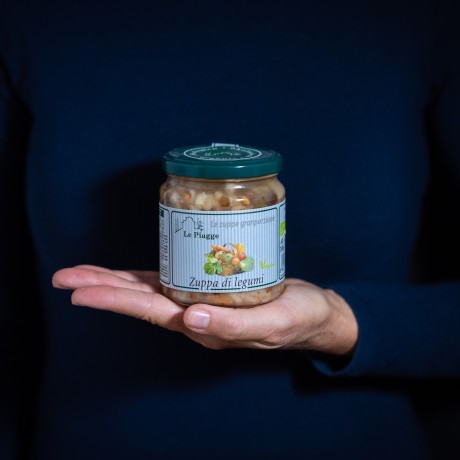 Einzelportion Hülsenfrüchte-Suppe BIO - 300 g Le Piagge - 1