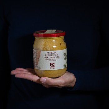 Suppe mit geschälten Linsen - 500 g Pian di Reggi - 1