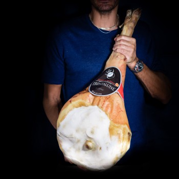 Prosciutto San Daniele DOP - intero con osso - selezione "Trentalune" stagionatura 18/20 mesi - 11kg