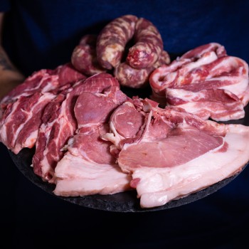 Gemischte Grillplate vom Grauschwein aus dem Casentino - 6 Personen - 2 kg zirka Grigio del Casentino - 1