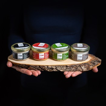 Tasting Selection of Whipped Salt Cod Spreads - 4 Jars
