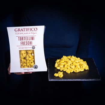 Fresh Tortellini from Bologna - 250g Gratifico - 1 Fresh Tortellini from Bologna - 250g Gratifico - 1