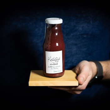 Handgemachter violetter Ketchup (fruchtig) - 200 g