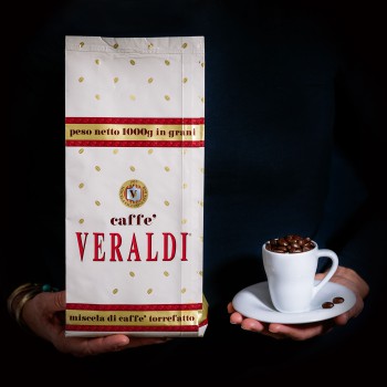 Caffè - Miscela Alture in grani o macinato - 1 Kg Veraldi - 1