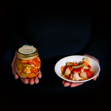 Giardiniera - 350 gr / 1050 gr Cascina Pizzavacca - 1