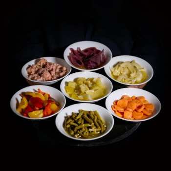 Tasting Selection of Sweet and Sour Vegetables by Cascina Pizzavacca - 4 Jars Cascina Pizzavacca - 1