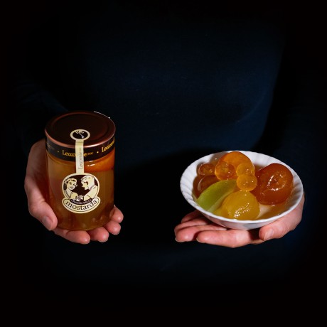 Assorted candied fruit Mostarda from Cremona - 450g Leccornie DOC - 1