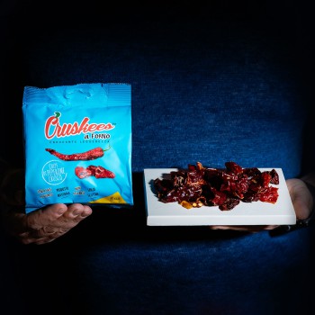Baked peperoni cruschi crispy dried bell peppers - 15g