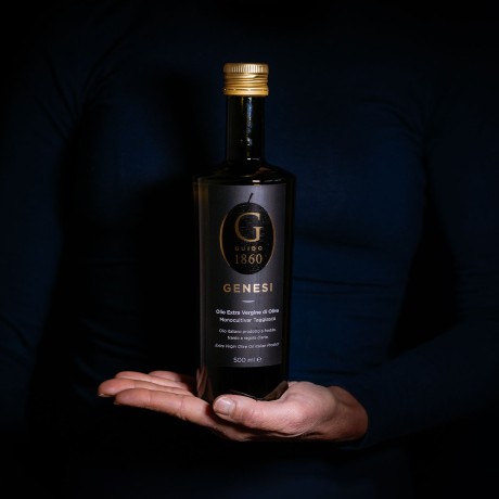 Natives Olivenöl aus Taggiasca-Oliven „Genesi“ – 250/500 ml
 Gewicht-250 ml