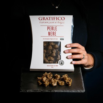 Black pearls truffle pasta - 250 g Gratifico - 1 Black pearls truffle pasta - 250 g Gratifico - 1