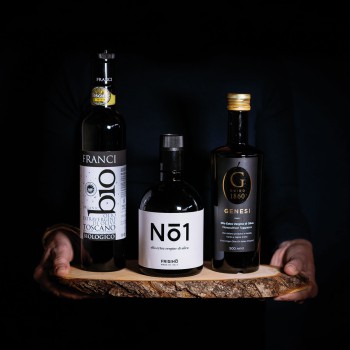 Tasting Selection of Best Italian Extra-Virgin Olive Oils - 3 Bottles Italy Bite - 1