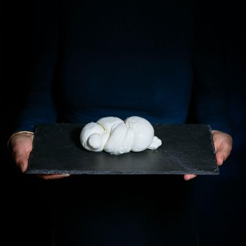 Braided Buffalo Mozzarella from Campania