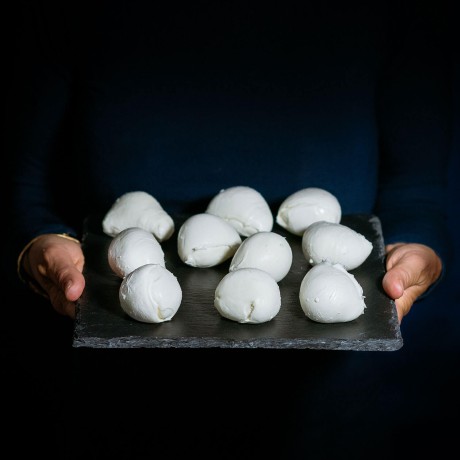 PDO Buffalo mozzarella balls from Campania – 10x50g
 Weight-250 gr