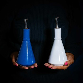 Ceramic oil cruet Ceramiche Tapinassi - 1