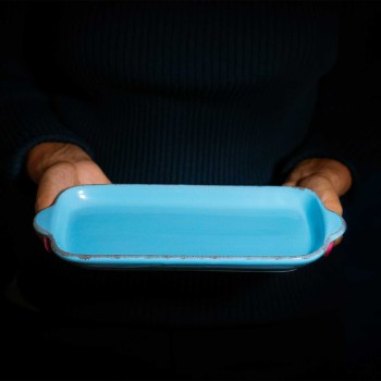 Ceramic rectangular tray Ceramiche Tapinassi - 4