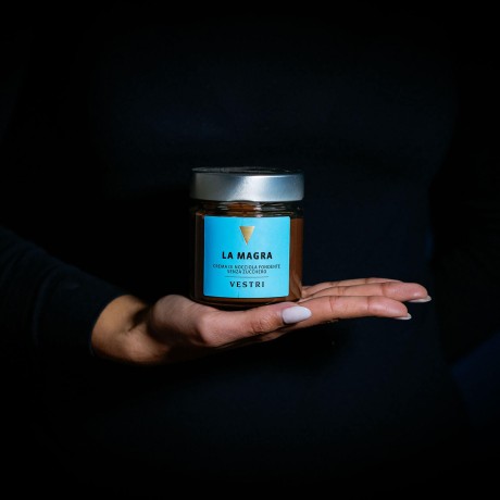 “La Magra” - hazelnut sugar-free spread - 200 gr Vestri - 1