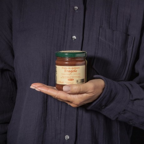 Spreadable fruit - Organic strawberries - 200g Radici - 1