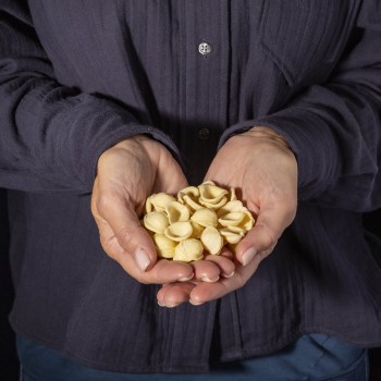 Traditional orecchiette pasta – 550 gr Frantoio d'Orazio - 2