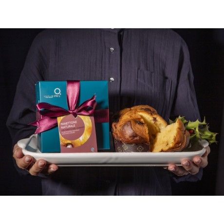 Panettone with Vinsanto Wine from Chianti - 200gr Opera Waiting - 1