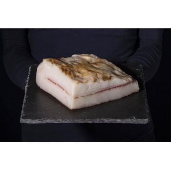 Alma Gourmet Guanciale From Italy - Italian Dry-Cured Pork Jowl Imported -  8oz (230g) (Pack of 1)