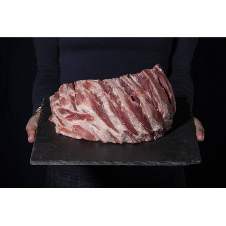 Frische Schweinerippen vom Grauschwein aus dem Casentino – am Stück von 1 kg