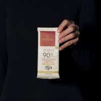 90% Zartbitterschokolade (Exklusive Mischung aus Feinsten Kakaobohnen) - 75g Domori - 1