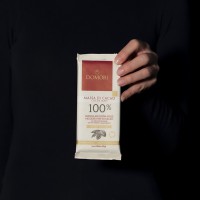 100% "Kakaomasse" Zartbitterschokolade (Exklusive Mischung aus Feinsten Kakaobohnen) - 75g Domori - 1