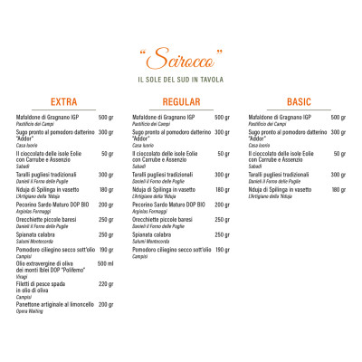 copy of Gastronomisches Set "Mistral" (Basic, Regular & Extra) Italy Bite - 2