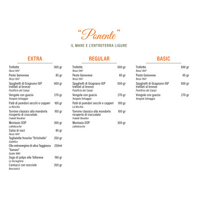 copy of Gastronomisches Set "Gregale" (Basic, Regular & Extra) Italy Bite - 2