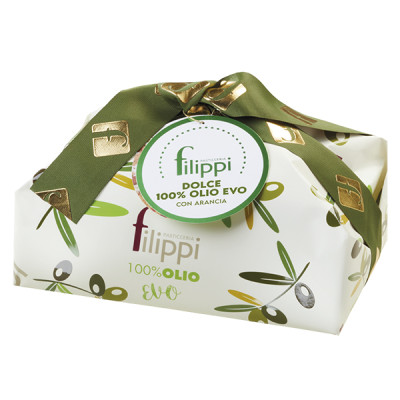 Handmade "Colomba" Cake with Extra Virgin Olive Oil and Candied Orange - 750gr Pasticceria Filippi - 1 Handmade "Colomba" Cake with Extra Virgin Olive Oil and Candied Orange - 750gr Pasticceria Filippi - 1