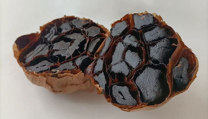 Umami black garlic