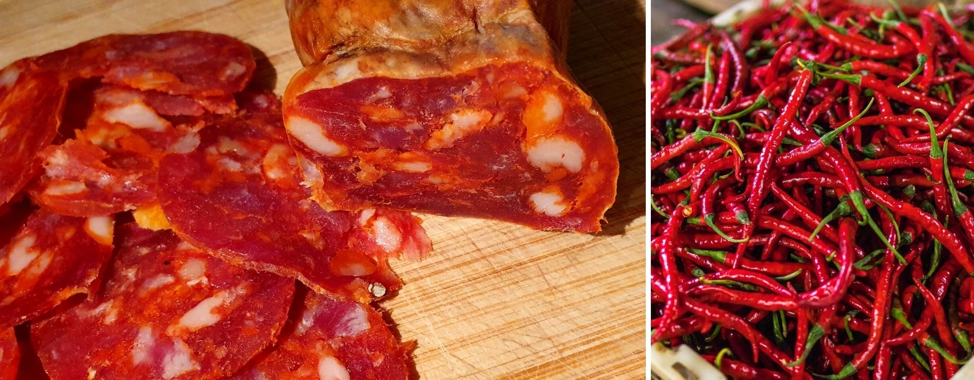 Spicy cold cuts: Ventricina more salami much and